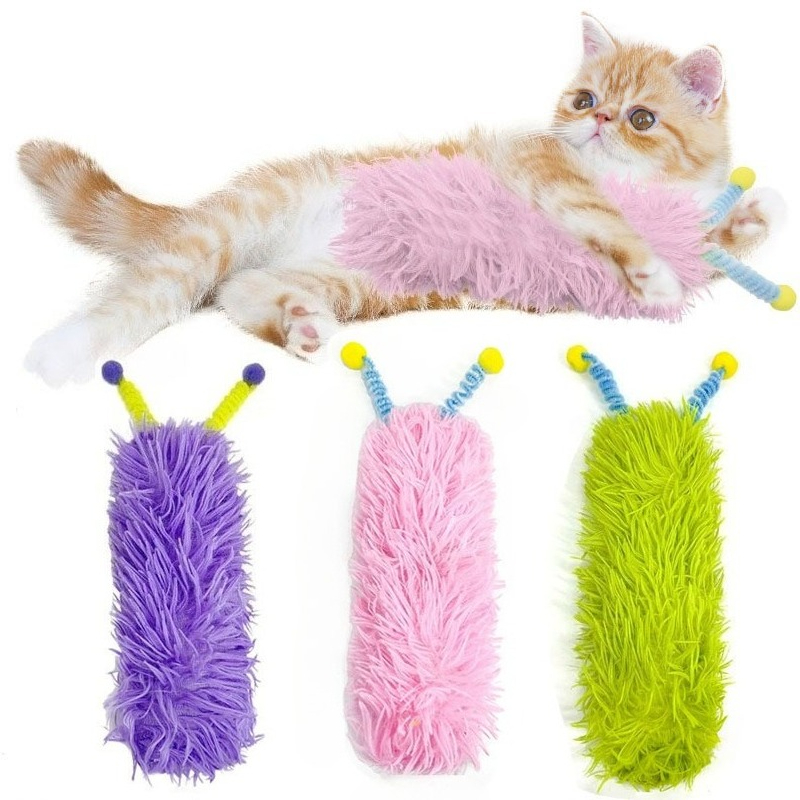 Catnip Toys - ألعاب قطط قطيفة، وسائد قطط ناعمة