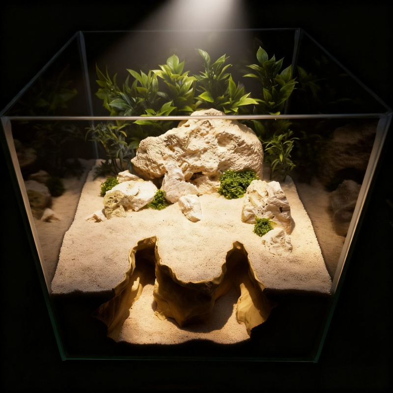 Pet Supplies Fish - ديكور حوض السمك مطبوع ثلاثي الأبعاد،