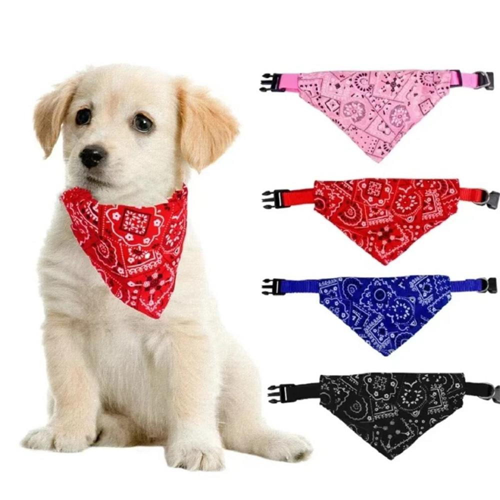 Pet Supplies Coupon - وشاح مثلث للحيوانات الأليفة، منشفة لعاب