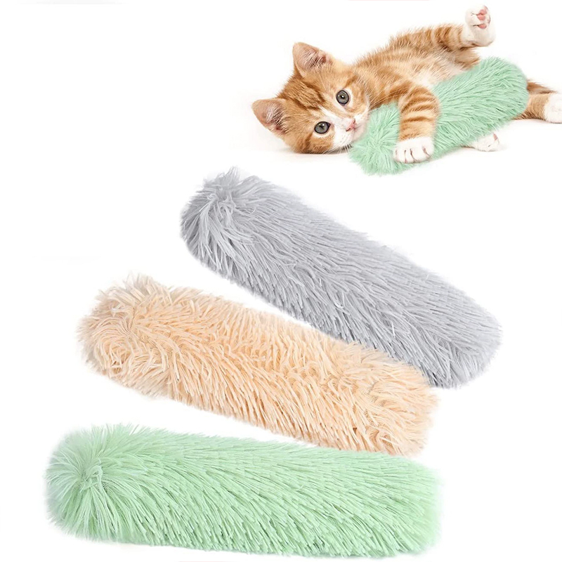 Catnip Toys - وسائد ألعاب القطط، 3 قطع، ناعمة