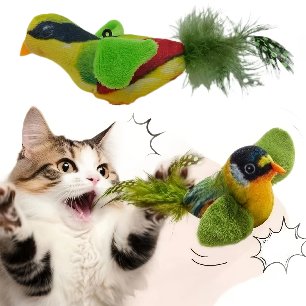 لعبة قطط معلقة ذاتية اللعب - أ - مراجعة Catnip Toys وسعره