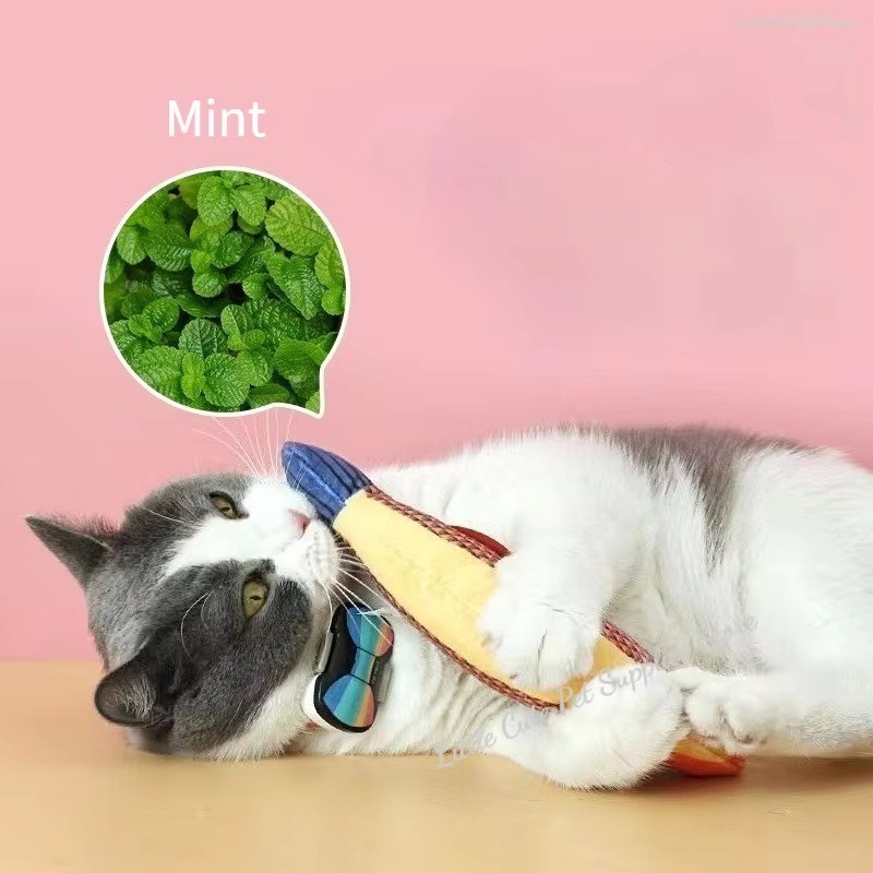 لعبة قطط جديدة: سمكة النعناع ا - مراجعة Catnip Toys وسعره