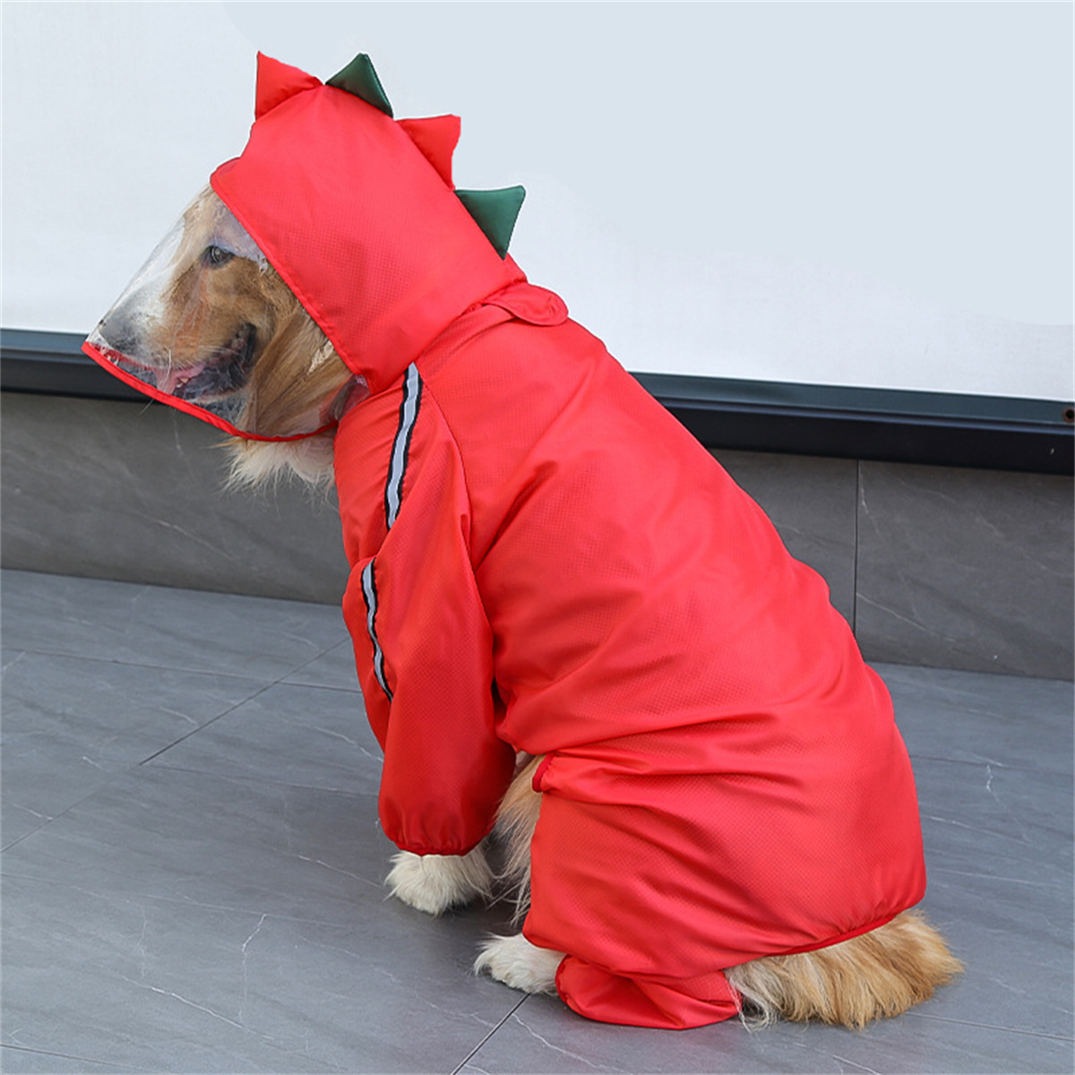 معطف واق من المطر للكلاب مقاوم - مراجعة Pet Supplies Coupon وسعره