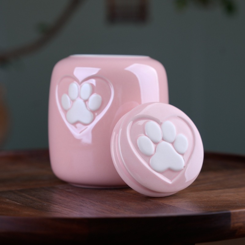السيراميك جرو جنازة صندوق كلب  - مراجعة Pet Supplies Outlet وسعره