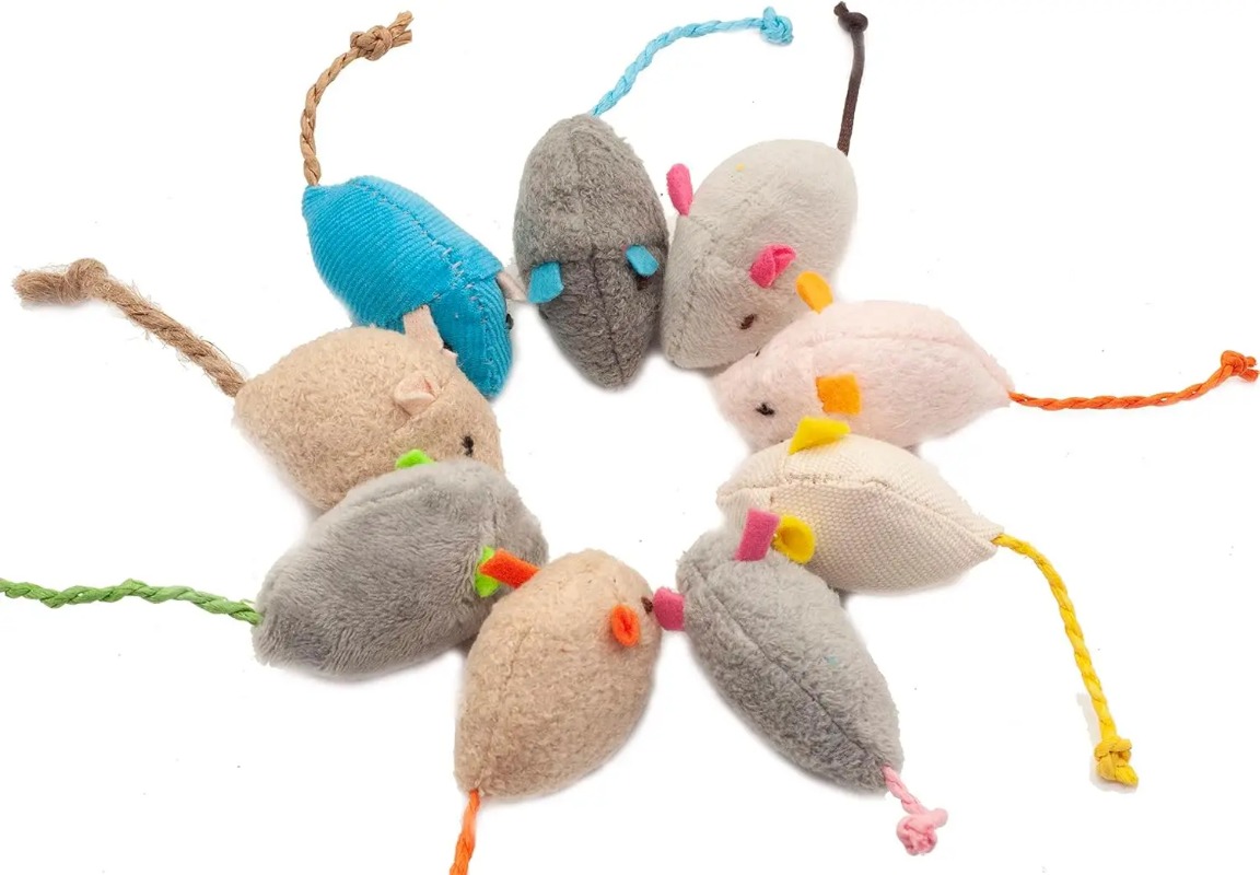 3/200 قطعة ألعاب قطط على شكل ف - مراجعة Catnip Toys وسعره