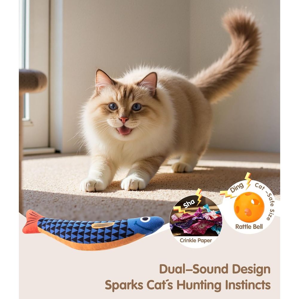 ألعاب القطط مع 5000 ملغ من الن - مراجعة Catnip Toys وسعره