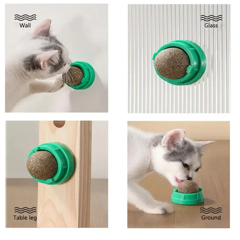 كرة لاصقة للقطط بالكات نيب، لع - مراجعة Catnip Toys وسعره
