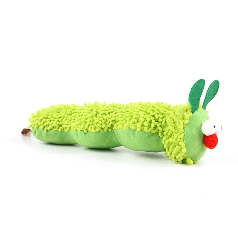 ألعاب القطط: دمية دودة قطيفة م - مراجعة Catnip Toys وسعره
