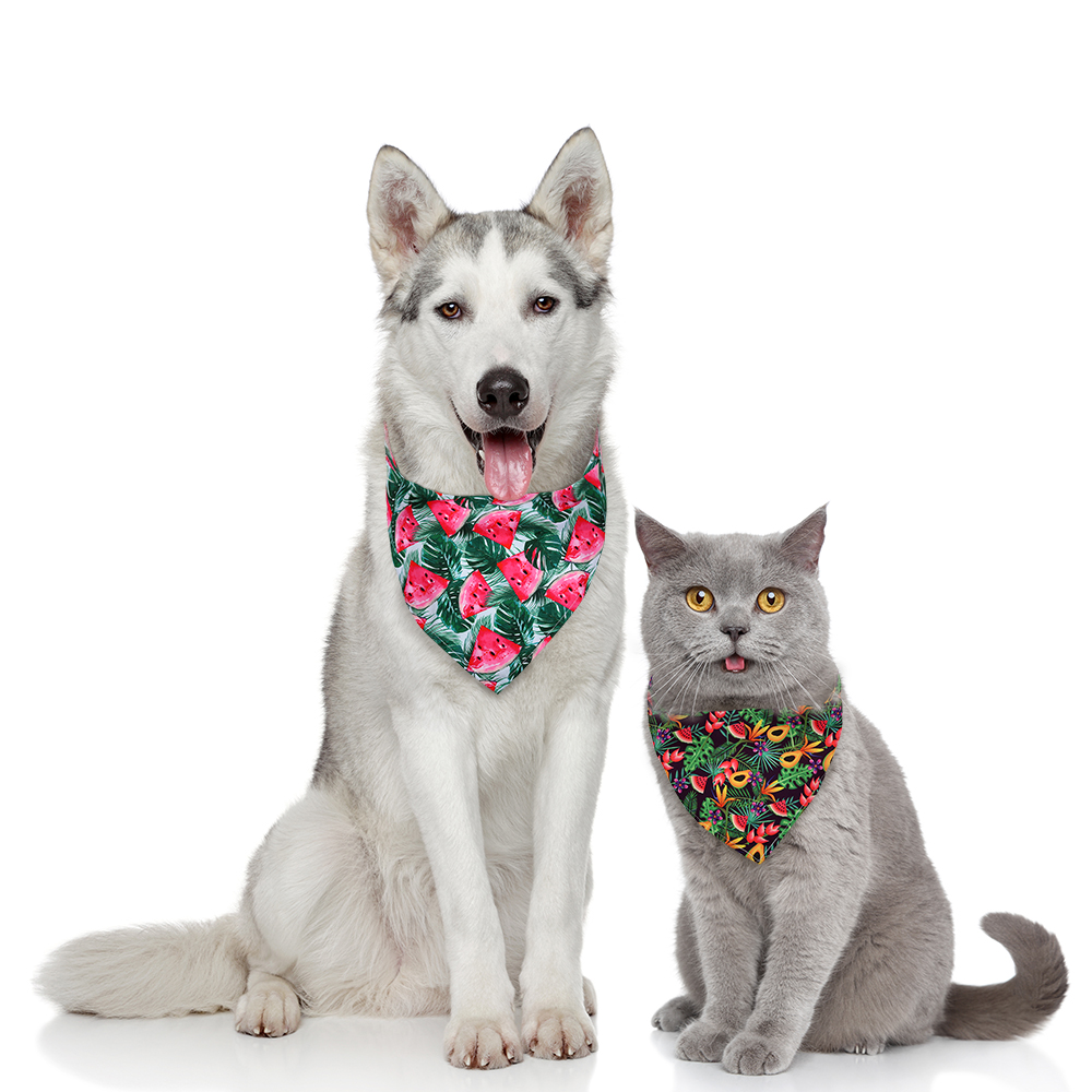 50 قطعة باندانا الكلب الصيف ال - مراجعة Pet Supplies Coupon وسعره